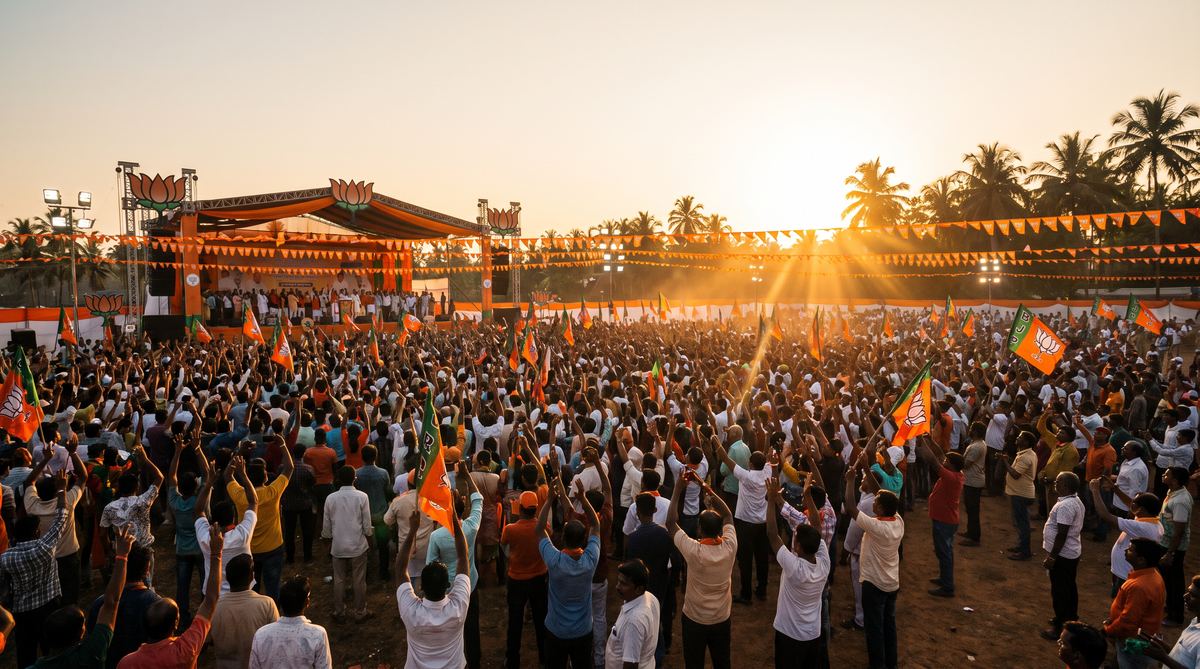 Shri Mauvin Godinho — BJP election campaign digital marketing by Sanctify in Dabolim, Goa